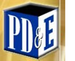 PD&E logo